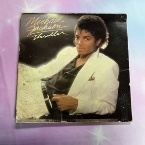 Michael Jackson - Thriller (RARE ERROR ON BACK - NO MJ) Vinyl QE38112 1st PRESS